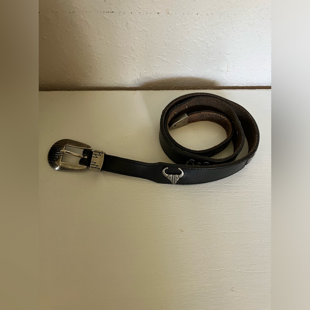 Latigo Leather Animal Belt